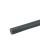 PVC rondstaf donkergrijs RAL 7011