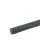 PVC rondstaf donkergrijs RAL 7011