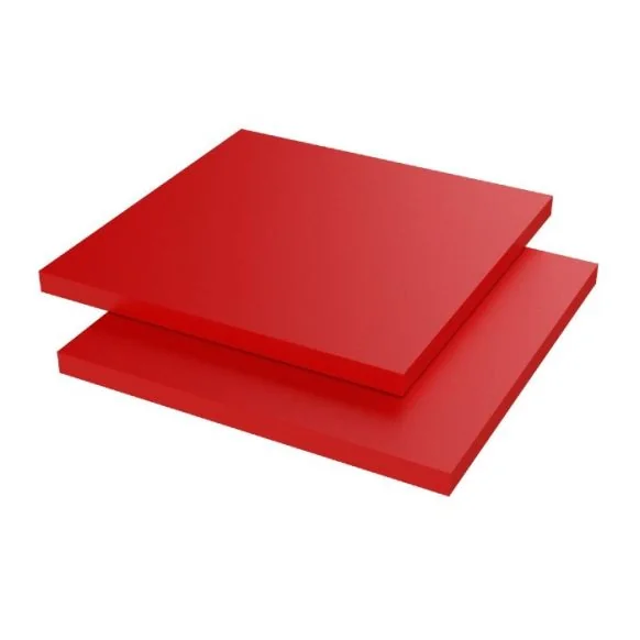 pvc plaat rood

