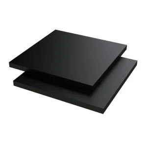 pvc plaat zwart