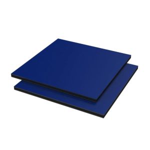dibond plaat blauw