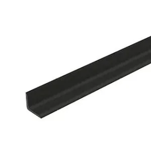 Masq® Alu Binnenhoek Zwart 12mm - lengte 2600mm 