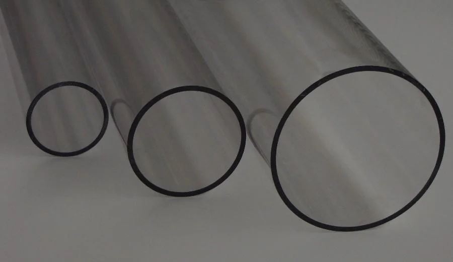 Polycarbonaat buizen groot, middel en klein