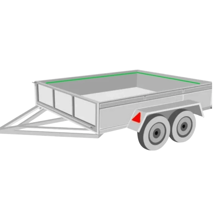 PE Bodemplaat aanhanger